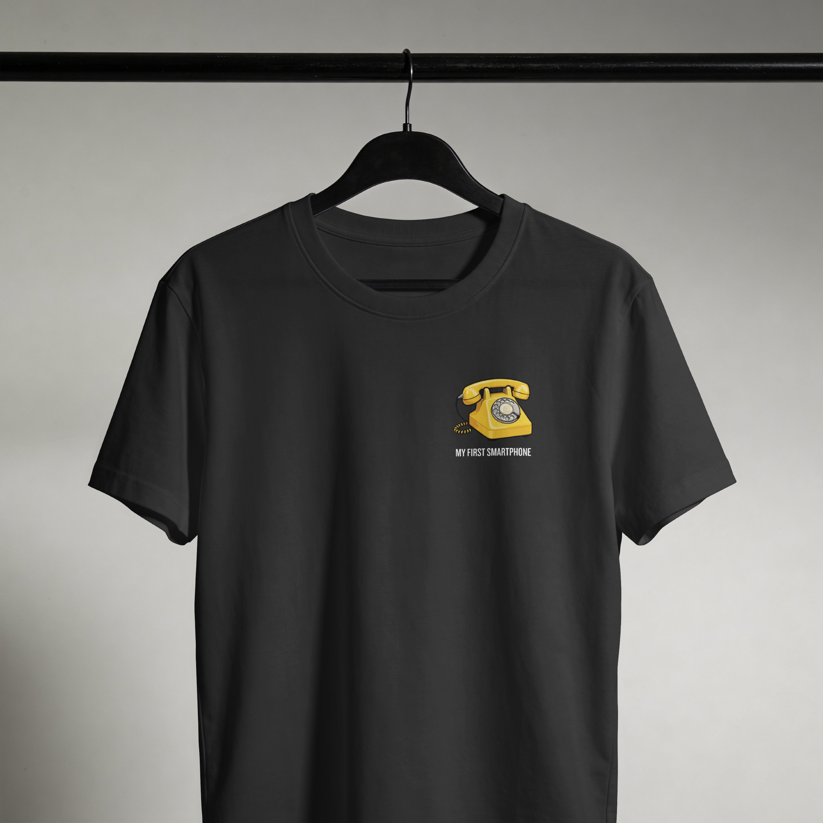 First Smartphone Unisex Round Neck Tshirt