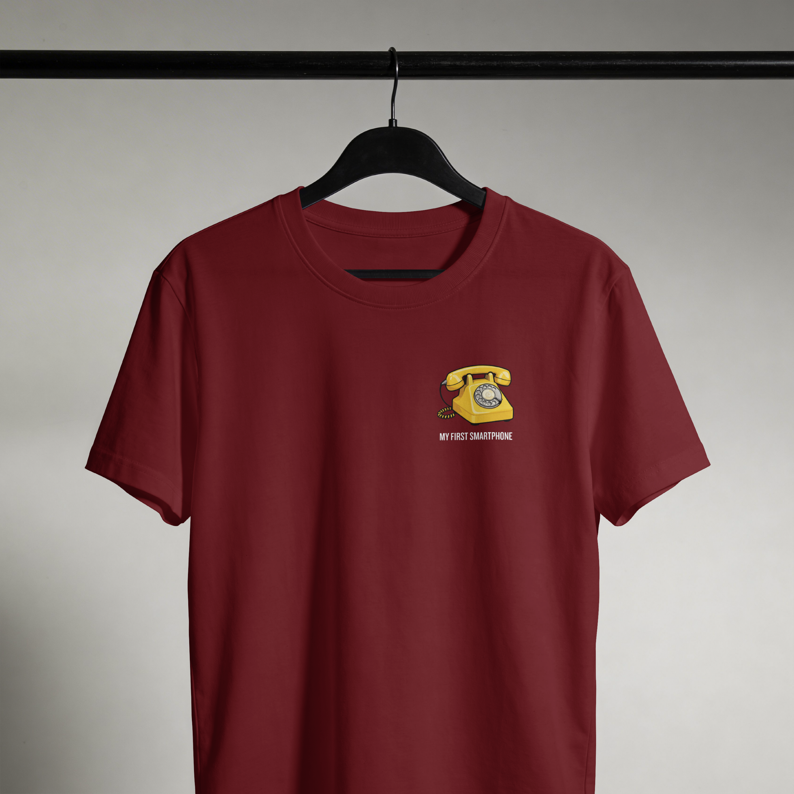 First Smartphone Unisex Round Neck Tshirt