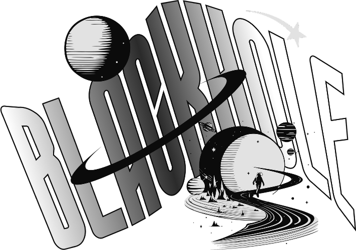 Blackhole Men's Round Neck T-shirt