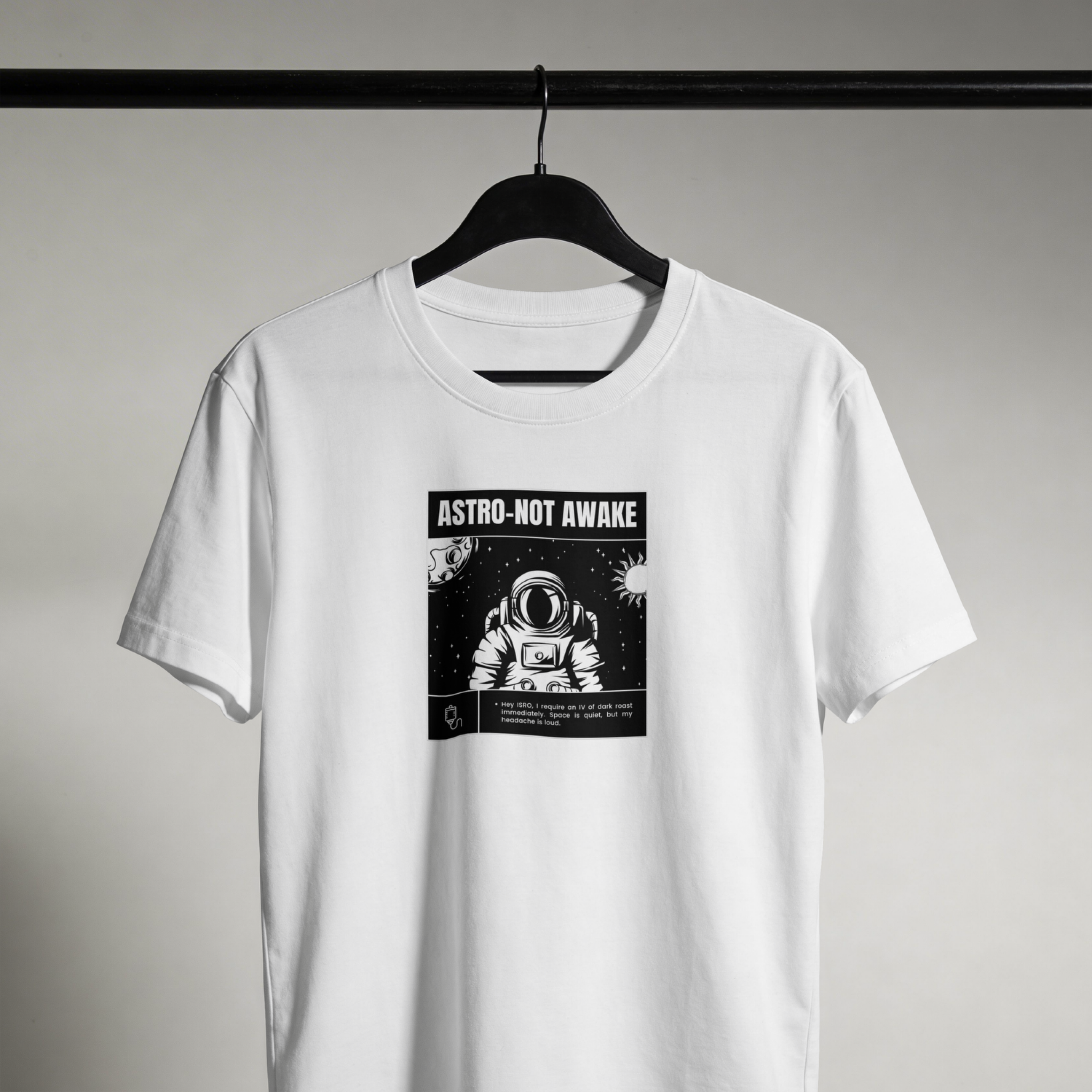 Astro Not Awake Unisex Round Neck T-Shirt