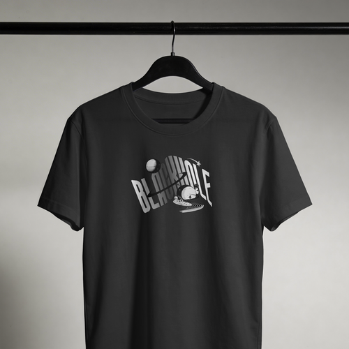 Blackhole Men's Round Neck T-shirt