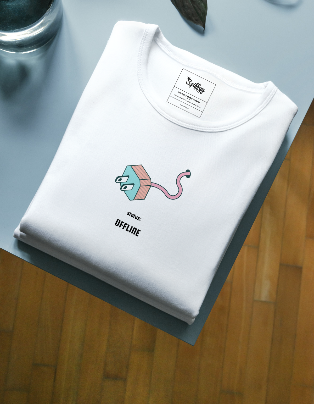 Status: Offline Men's Round Neck T-Shirt