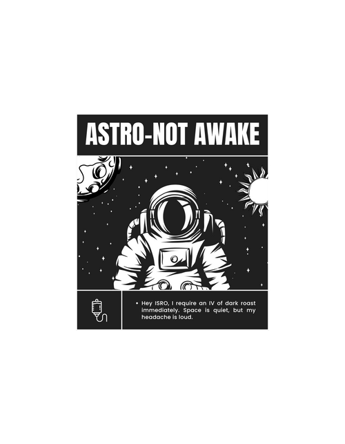 Astro Not Awake Unisex Round Neck T-Shirt